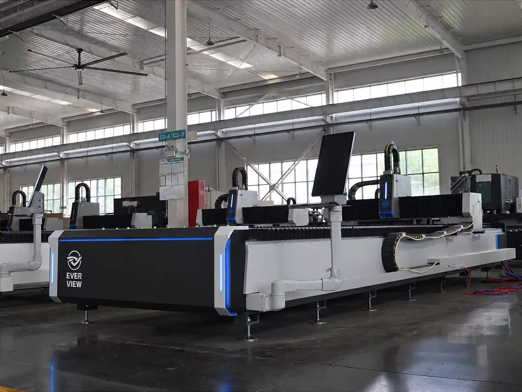 CNC Flatbed Fiber Laser Cutting Machine
